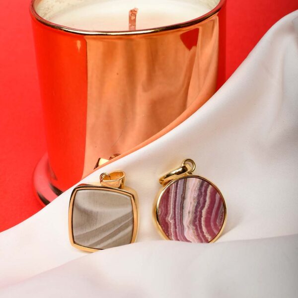 Cosmic red pendant