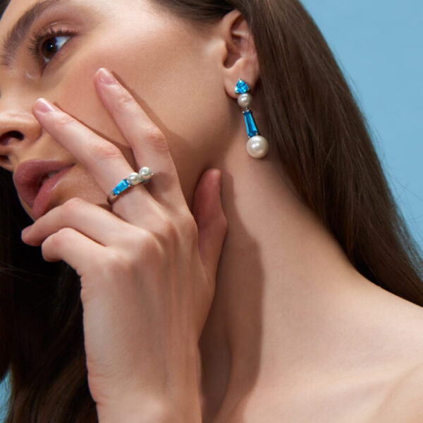 Prism Azure Earrings