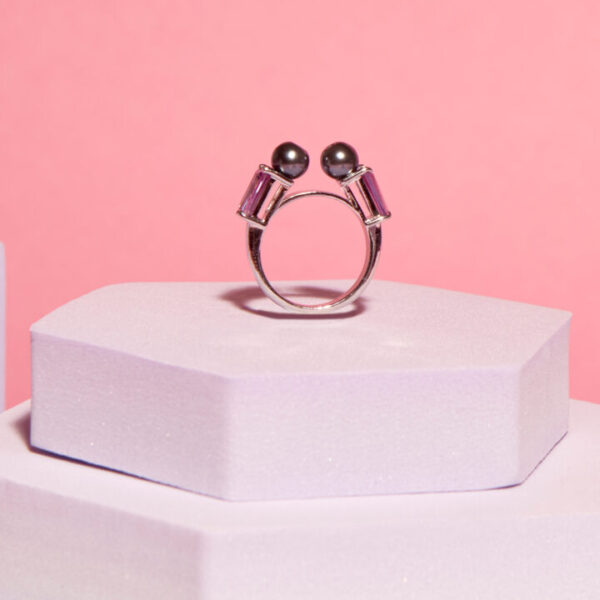 Prism Noir Ring