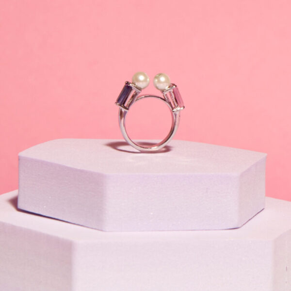 Prism Orchid Ring